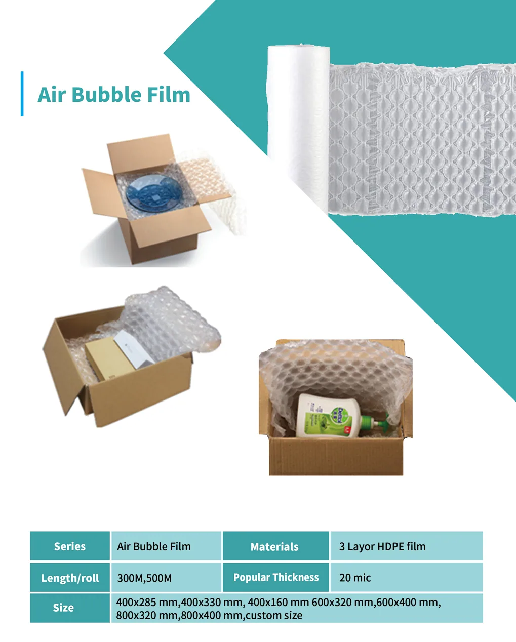 Air bubble film