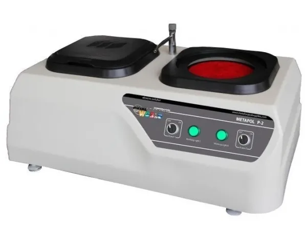DUAL WHEEL MANUAL GRINDER / POLISHER